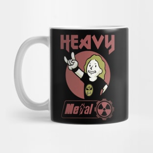 Heavy Metal Fan (Nuclear style) Mug